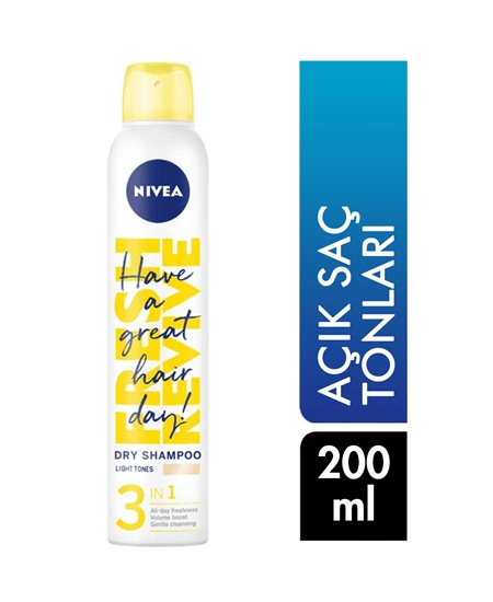 Picture of Nivea Dry Shampoo 200 ml Light Hair Tones