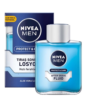 Nivea Men After Shave Lotion 100 Ml Protect&Care Fluid  Picture of Nivea Men After Shave Lotion 100 Ml Protect&Care Fluid