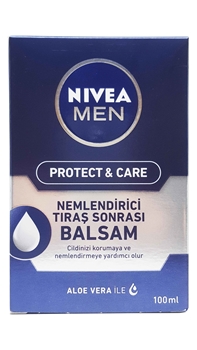 Nivea Men After Shave Balm 100 ml Protect & Care Moisturizing Picture of Nivea Men After Shave Balm 100 ml Protect & Care Moisturizing