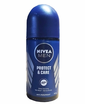 P-Nivea Men Protect & Care Roll On For Men 50 ml nivea, niveya, rollon, roll on, rolon, stick, koltuk altı stick, koltukaltı stick, ter kokusu önleyici, ter önleyici, deodorant, erkek stick, erkek roll on, erkek koltuk altı stick, nivea men erkek roll on satın al, nivea men erkek roll on fiyat