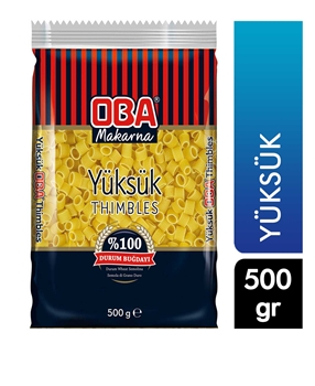 Oba Makarna 500 gr Yüksük Picture of Oba Makarna 500 gr Yüksük