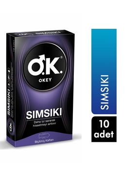 Okey Prezervatif 10'lu Sımsıkı Picture of Okey Prezervatif 10'lu Sımsıkı