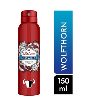 Old Spice Spray Deodorant 150 ml Wolfthorn Picture of Old Spice Spray Deodorant 150 ml Wolfthorn
