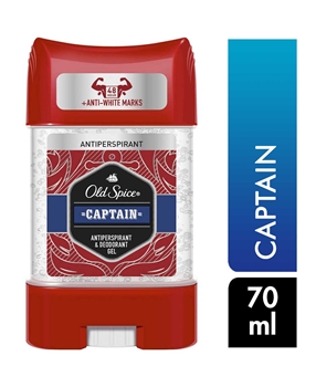 Old Spice Gel Deodorant 70ml Captain Picture of Old Spice Gel Deodorant 70ml Captain