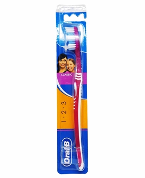 Oral B Diş Fırçası 123 Clasic oral b, oralb, oral-b, diş fırçası, orta sert diş fırçası, oral b 123 classic, oral b diş fırçası fiyatları, oral b diş fırçası satın al