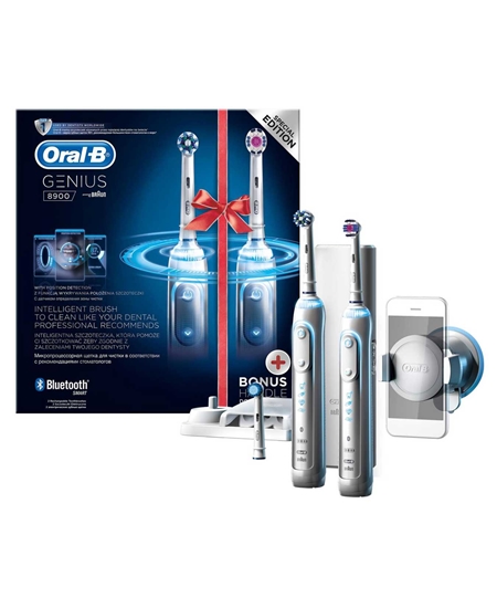 Picture of Oral-B Genius 8900 Şarjlı Diş Fırçası 2'li Hediye Paketi