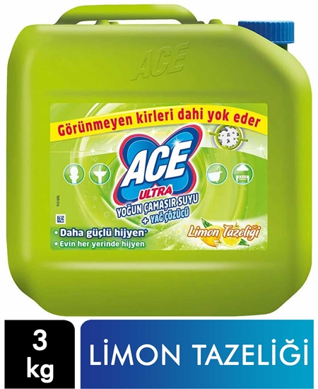 Picture of ACE ULTRA YOĞUN KIVAMLI Ç.SUYU LİMON TAZELİĞİ 3KG