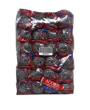 Acord Ovma Teli 24'lü Paket acord, ova teli, bulaşık teli, mutfak teli, temizleme teli, paslanmaz çelik ovma teli satın al, paslanmaz çelik ovma teli fiyat