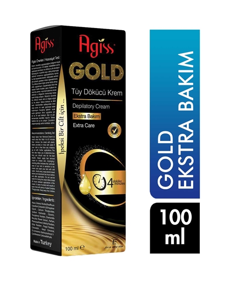 Picture of Agiss Depilatory Cream 100 ml Gold