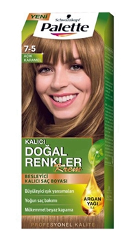 P-Palette Açık Karamel 7-5 Tüp Krem Saç Boyası 50 ml Picture of P-Palette Açık Karamel 7-5 Tüp Krem Saç Boyası 50 ml