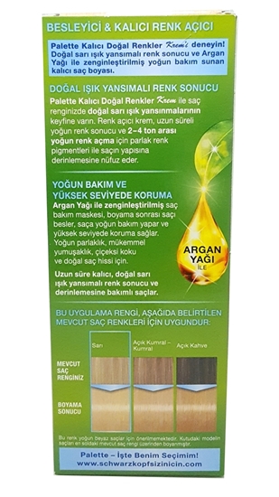 Picture of P-Palette Açık Papatya 10-0 Tüp Krem Saç Boyası 50 ml
