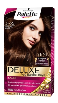 P-Palette Deluxe Çikolata Kahvesi 3-65 Tüp Krem Saç Boyası 50 ml Picture of P-Palette Deluxe Çikolata Kahvesi 3-65 Tüp Krem Saç Boyası 50 ml
