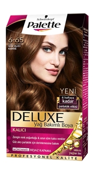 P-Palette Deluxe Göz Alıcı Kahve 6-65 Tüp Krem Saç Boyası 50 ml Picture of P-Palette Deluxe Göz Alıcı Kahve 6-65 Tüp Krem Saç Boyası 50 ml