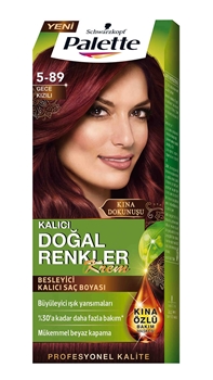 P-Palette Gece Kızılı 5-89 Tüp Krem Saç Boyası 50 ml Picture of P-Palette Gece Kızılı 5-89 Tüp Krem Saç Boyası 50 ml