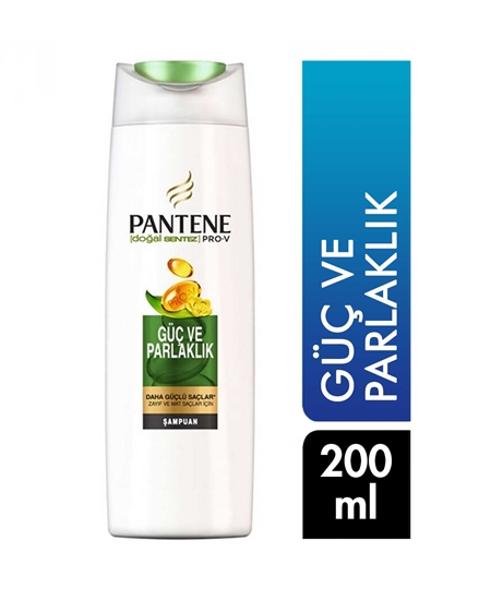 Picture of  Pantene Shampoo 200 ML Natural Synthesis Strong&Shine