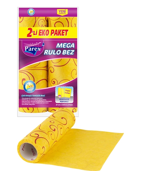 Picture of Parex Mega Rulo Temizlik Bezi 2'li Eko Paket-Yeni