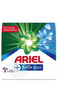 P-Ariel Plus Toz Deterjan Febreze Etkisi 1,2 Kg deterjan, çamaşır deterjanı, ariel, toz deterjan, toz, arielplus, ariel plus, ariel febreze
