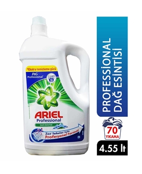 Ariel Liquid Laundry Detergent 4,55 Lt Professional Mountain Breeze Picture of  Ariel Liquid Laundry Detergent 4,55 Lt Professional Mountain Breeze