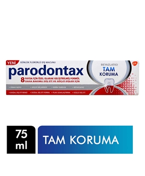 Parodontax Diş Macunu 75 ml Tam Koruma Beyazlatıcı Picture of Parodontax Diş Macunu 75 ml Tam Koruma Beyazlatıcı