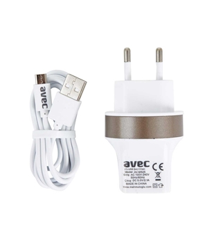 Avec 2 x USB Çıkışlı Şarj Cihazı + Mikro USB Şarj Kablosu avec, şarj kablosu, mikro usb şarj kablosu, mikro usb, telefon şarj kablosu, usb kablo, mikro usb kablo, telefon şarj cihazı, şarj cihazı, mikro usb şarj cihazı, android şarj cihazı, android şarj kablosu, samsung şarj cihazı, samsung şarj kablosu