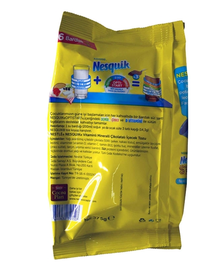 Picture of Nesquik İçecek Tozu 375 gr Çikolatalı