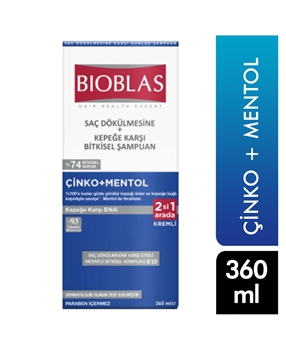 Bioblas Şampuan 360 ml Kepeğe Karşı Etkili Picture of Bioblas Şampuan 360 ml Kepeğe Karşı Etkili