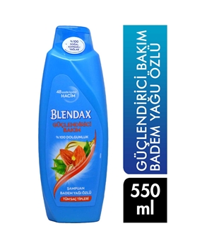 Blendax Shampoo 550 ml With Almond Oil Picture of  Blendax Shampoo 550 ml With Almond Oil