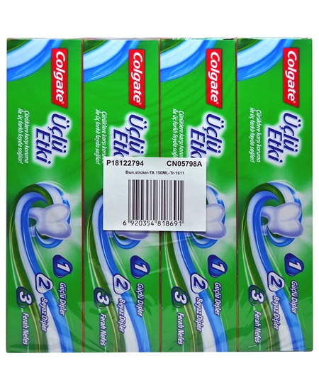 colgate, colgate diş macunu, diş macunu, colgate üçlü etki
