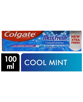 Colgate Diş Macunu Max Fresh 100 ml Cool Mint colgate, diş macunu, beyazlatıcı diş macunu, ferahlatıcı diş macunu, diş macunu fiyatları, ağız ve diş sağlığı, diş bakım ürünleri, diş macunu satın al, toptan diş macunu, toptan colgate