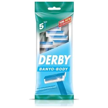 Derby Tıraş Bıçağı Banyo-Body 5'li Poşet Picture of Derby Tıraş Bıçağı Banyo-Body 5'li Poşet