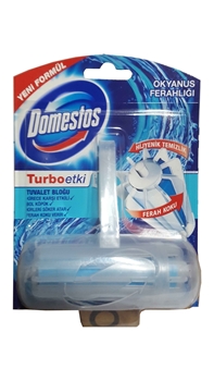 Domestos Toilet Block 32 gr Turbo Effect Ocean Freshness koku, domestos, tuvalet bloğu, tuvalet blogu, klozet kokusu, banyo kokusu, tuvalet kokusu giderici
