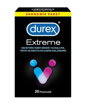 Durex  Prezervatif 20'li Extreme Picture of Durex  Prezervatif 20'li Extreme