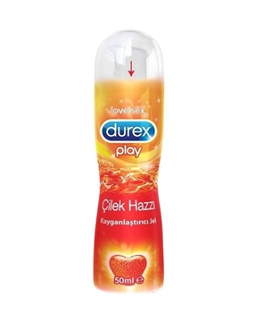 Durex Play Kayganlaştırıcı Jel 50 ml Çilek Hazzı durex, kayganlaştırıcı jel, durex kayganlaştırıcı, durex play, anal jel, oral jel, kayganlaştırıcı masaj jeli, durex play fiyatları, durex play çeşitleri, durex play satın al