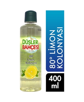 Düşler Bahçesi 80° Alkollü Kolonyası 400 ml Limon düşler bahçesi, limon kolonyası, kolonya, yüzde 80 alkollü kolonya, 80 derece kolonya, kolonya fiyatları, kolonya satın al, toptan kolonya, koronavirüs, corona, kolonya virüsü öldürür mü
