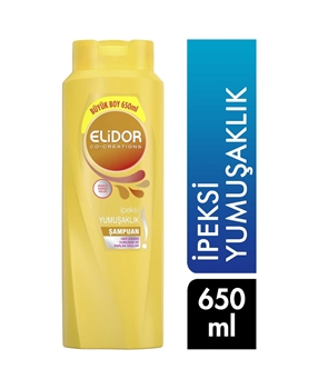 Elidor Şampuan 650 ml İpeksi Yumuşaklık elidor, şampuan, elidor ipeksi yumuşaklık, saç bakım, kuru saçlar