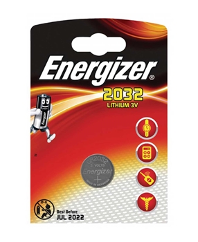 Energizer 2032 3 Volt Lithium Button Battery Picture of Energizer 2032 3 Volt Lithium Button Battery