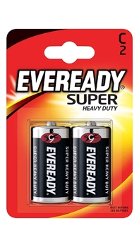 Eveready C Super 2'li Kart Orta Boy Pil Picture of Eveready C Super 2'li Kart Orta Boy Pil