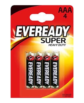 P-Eveready Super AAA İnce Kalem Pil  4 Lü Picture of P-Eveready Super AAA İnce Kalem Pil  4 Lü