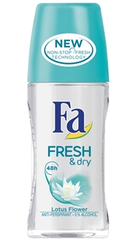 Fa Roll On Kadın 50 ml Fresh & Dry Lotus Flower fa, deodorant, dodorant, deodorand, roll on, rolon, rollon, stick, koltuk altı roll on, koltuk altı stick, sitik, ter kokusu önleyici, ter önleyici, koltuk altı deodorant, fa roll on 50 ml satın al, fa roll on 50 ml fiyat