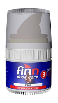 Finn Kendinden Parlayan Krem Ayakkabı Boyası 60 gr Kahve finn, ayakkabı boyası, kahverengi ayakkabı boyası, deri ayakkabı boyası, kendinden parlayan ayakkabı boyası, krem ayakkabı boyası, finn ayakkabı boyası satın al, finn ayakkabı boyası fiyat