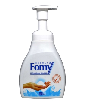 Fomy El Temizleme Köpüğü Kremli 300 ml fomy, el temizleme köpüğü, sabun, sıvı sabun, dezenfektan, el dezenfektanı, dezenfektan sabun, dezenfektan fiyatları, dezenfektan satın al, antibakteriyel sabun, antibakteriyel köpük