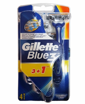 Gillette Blue 3 3+1 Blister Picture of Gillette Blue 3 3+1 Blister