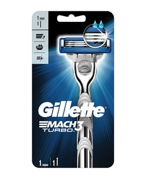Gillette Mach3  Turbo Razor 1 UP  EU PACK Picture of Gillette Mach3  Turbo Razor 1 UP  EU PACK