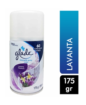 GLADE REFILL LAVANDER 269 ML glade, gıleyd, oda parfümü, oda kokusu, hava ferahlatıcı, yedek oda kokusu, otomatik koku yedeği, otomatik sprey, glade lavanta yedek 269 ml satın al, glade lavanta yedek 300 ml fiyat