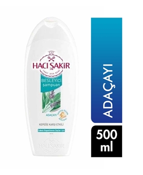 Hacı Şakir Shampoo 500 ml Sage Picture of  Hacı Şakir Shampoo 500 ml Sage