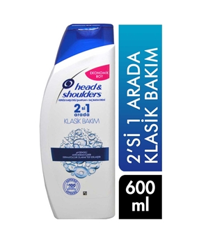 Head & Shoulders Shampoo 600 ml 2 in 1 Classic Care Picture of Head & Shoulders Shampoo 600 ml 2 in 1 Classic Care