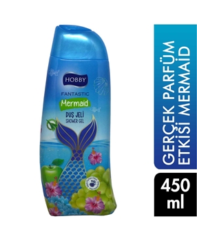 Hobby Duş Jeli 450 ml Mermaid 	hobby, duş jeli, hobby duş jeli, vücut şampuanı, duş jeli çeşitleri, duş jeli fiyatları, duş jeli satın al, toptan duş jeli