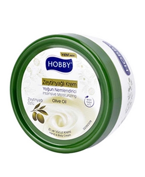 Hobby Krem 300 ml Zeytinyağlı Hobby Soft Nemlendirici Krem, hobby, hobi, krem, kırem, nemlendirici krem, el kremi, vücut kremi, cilt kremi, kozmetik ürünleri, güzellik ürünleri