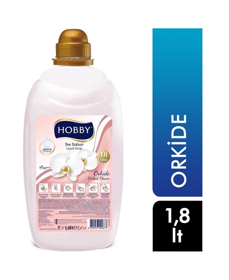 Picture of Hobby Sıvı Sabun Orkide Cicegi 1800mlx8