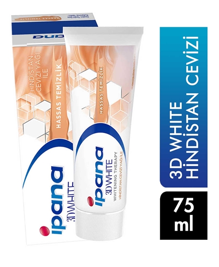 Picture of İpana 3D White Diş Macunu 75 ml Hassas Temizlik - Aktüel
